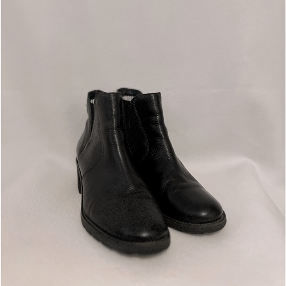 L.L. Bean Size 10M Black Deerfield Ankle Leather Boots - Picture 5 of 16